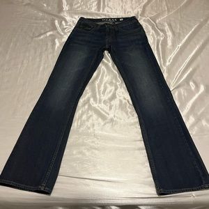 Guess Jeans Falcon Boot Cut Blue Denim Jeans 30x32 Men’s